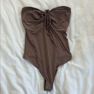 Abercrombie & Fitch Brown Bodysuit